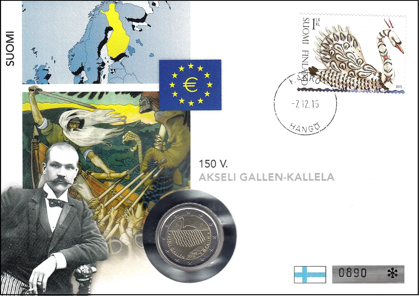 150. OBLETNICA ROJSTVA UMETNIKA AKSELIJA GALLEN-KALLELA